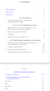 lr-cohen_smolensk-under-nazis_contents